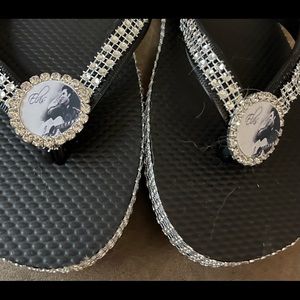 Elvis Presley flip flops